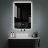 LED Spiegel Vertikal | Touch-Schalter | Anti-Beschlag-Funktion | Neutralweißes Licht - Reyze Seria Edge Model 5